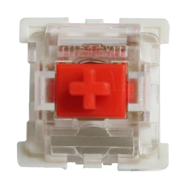 Baohd Interrupteurs de Clavier Mécanique Axe Pièces de Rechange Interrupteurs Rouges