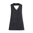 thumbnail image 1 of Delantal con cuello en V, impermeable, para cocinar, sin mangas, para mujeres y hombres, 1 of 2