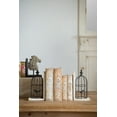 thumbnail image 5 of A&B Home S/2 5.5 x 4.3 x 9.8" Birdcage Bookends 6S/Ctn-Color:White,Style:Classic Vintage, 5 of 6