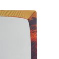 thumbnail image 2 of Ambesonne Landscape Fitted Sheet, Calm Evening Sailing, Twin XL Size, Dark Blue Orange White, 2 of 2