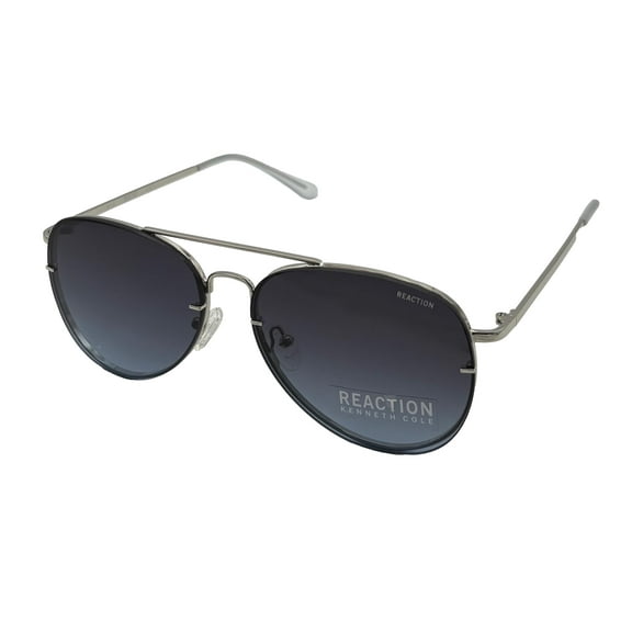Kenneth Cole Reaction Mens Front Mount Shiny Nickeltin Metal Sunglass KC1354 10W