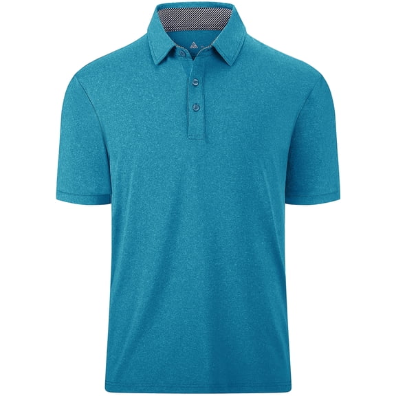 SPEEDRUN Men's Golf Polo Shirts Short Sleeve, Classic Casual and Business Polo Shirt for Men and Big Men