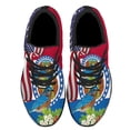 thumbnail image 2 of Memorial Day Pow Mia True Heroes You Are Not Forgotten Shoes Sneakers Black Size 6, 2 of 7