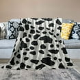 thumbnail image 2 of ARISTURING Cow Print Blanket Soft Warm Plush Cow Blankets and Throws Lightweight Throw Blankets with Cow Print Couch Bedroom Living Room Camping Travel Blanket, 2 of 6