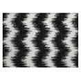 thumbnail image 2 of Addison Rugs Chantille Indoor/Outdoor Transitional Chevron Black Washable Rectangle Rug, 1'8" x 2'6", 2 of 6