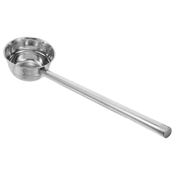 Homoyoyo Stainless Steel Kitchen Ladle with Spout and Ergonomic Handle, Perfect for Cooking, Serving Soups, Stews, and Sauces