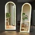 thumbnail image 1 of EDX Arched 71"x 26" LED Full Body Mirror, 3 Color Lighting, Free Standing Wall-Mounted for Home, 1 of 7