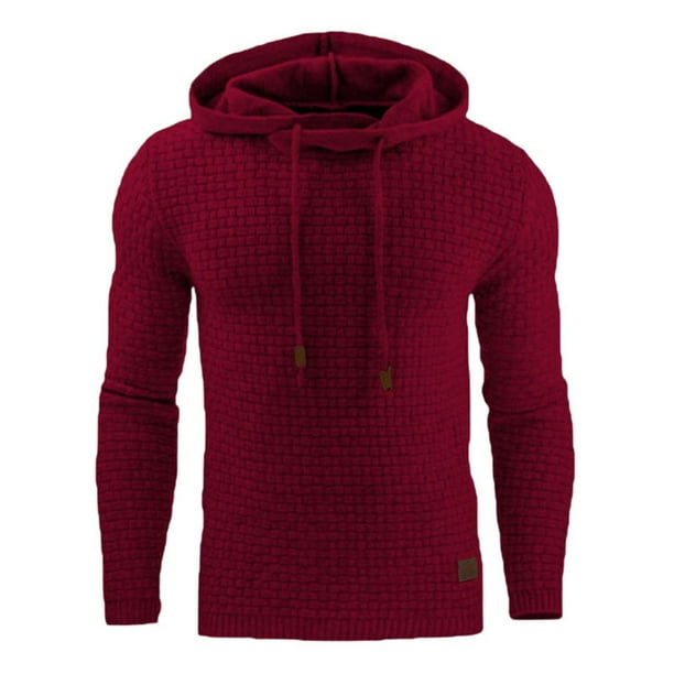 WILLBEST Sudadera con Capucha para Hombre, Moda Informal Deportiva De Manga Larga, Sudadera con Capucha XGrande