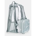 thumbnail image 3 of Reebok Kids' Dana17" Clear Backpack, Lunch Bag and Pencil Case Set, 3-Piece, Sage, 3 of 5