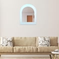 thumbnail image 4 of RENACLIPY Modern Style Frameless Bathroom Mirror Acrylic Arch Shape for Home Decor and Makeup Use, 4 of 6