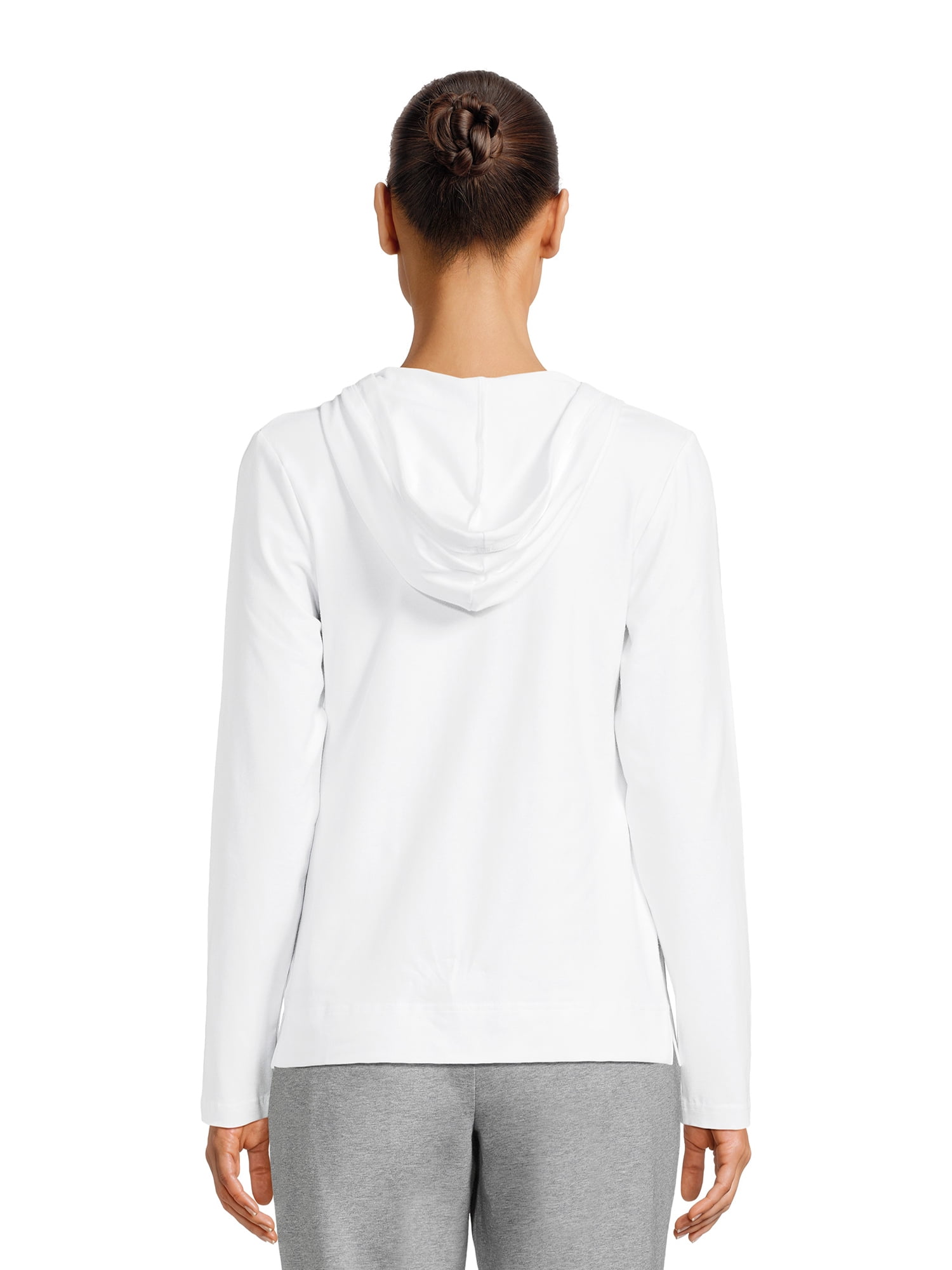 Athletic Works Women's Dri-Works Active Zip Up Hoodie, Sizes