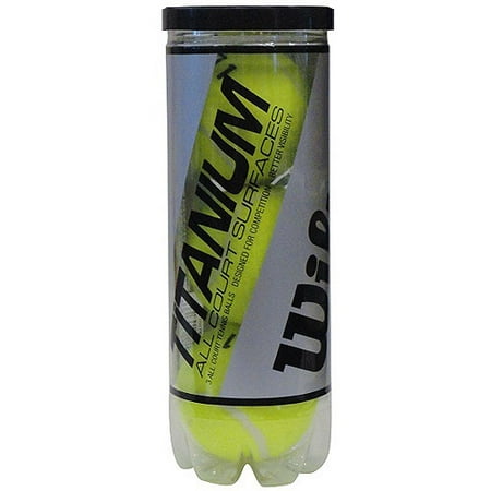 - Wilson Titanium 3 High Alt Tennis Ball - 1 Can of 3 Balls