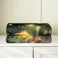 thumbnail image 4 of Cartoon Frog Alien Throw Blanket Jungle Mushroom Mysterious Glitter Stars Flannel Blanket for Kids Teens Adults Exotic Style Plants Outer Space Fleece Blanket for Living Room Twin 60x80, 4 of 6