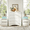 White-1, variant on 3-Piece Dresser and Nightstand Sets: 2 x Nightstands with Charging Station & Led Light + 1 x 6-Drawer Dresser, Anti-Tip Safety, for Bedroom, Hallway, Living Room, Office, Closet, Easy Assembly, White