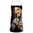 thumbnail image 1 of MICHAEL JACKSON delantal temático para cocinar, esencial para el hogar, delantal de barbacoa/bufanda de cocina con bolsillos para hombres y mujeres, regalo para el hogar, 1 of 6