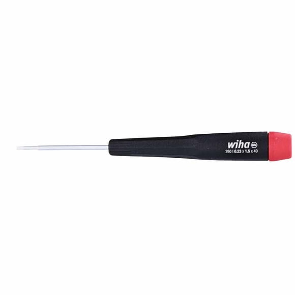 Wiha Tools 817-26015 1.5 Slotted Electronic Screwdriver 1-16 Inch Point