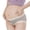 Gray, variant on Taqqpue Women's Maternity Underwear Low Waist Pregnancy Soft Seamless Maternity Underwear Solid Color Over Bump Panties