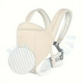 thumbnail image 3 of HLONK Seasonal Baby Carrier  6-36 Months  Hand Wash Only  Polyester Fabric  Adjustable Shoulder Straps  Butterfly Buckle  Suitable for 0-3 Year Olds, 3 of 6