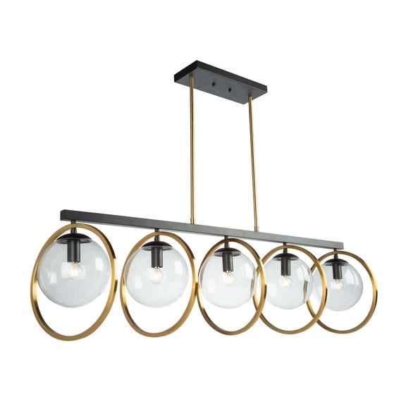 AC10896VB Artcraft Lighting Lugano - 5 Light Island