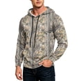 thumbnail image 6 of GrmtClth Men Realtree Camouflage Knit Hoodie Male Loungewear Drawstring Adjustable Hood Kangaroo Pocket Long Sleeve Pullover Spring Daily Leisure Street Top, 6 of 8