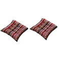 thumbnail image 1 of Billuyoard 2 piezas de cojín de asiento cuadrado moderno y decorativo para silla, cojín cuadrado para silla, cojines para asiento de silla Decoración del hogar estilo étnico 40*40cm, 1 of 6