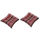 thumbnail image 1 of Ounissouiy 2 piezas de cojín ligero y transpirable para asiento de silla, cojín cuadrado para silla, cojines para asiento de silla Decoración del hogar estilo étnico 40*40cm, 1 of 6