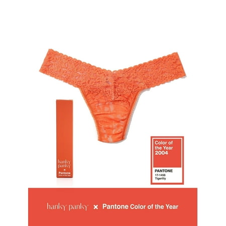 Signature Lace Low Rise Thong