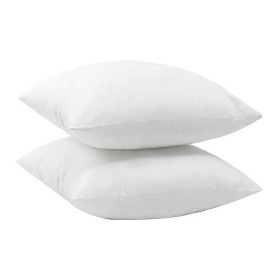 WHAMVOX Outdoor Pillow Inserts 2Pcs White Blends for Home 45x0.3937in