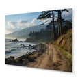 thumbnail image 2 of Designart "Ocean Escape Beach Photo II" Nautical & Beach Metal Wall Decor, 2 of 5