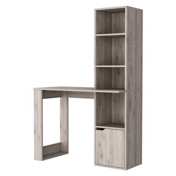 Microwave Kitchen Cabinet With 3 Doors, Handles, Drawer - White Engineered Wood Console 3-doors Shelf,