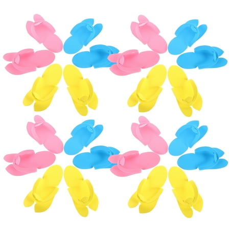 

48 Pairs Pedicure Slippers Disposable Slippers Spa Slippers Hotel Slippers Women Guest Slippers for Spa