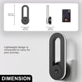 thumbnail image 2 of LOHASLED 2 Pack Color Changing Night Light Sconce Wall Mounted Nightstand lights Plug In Dynamic Night Lights, 2 of 7