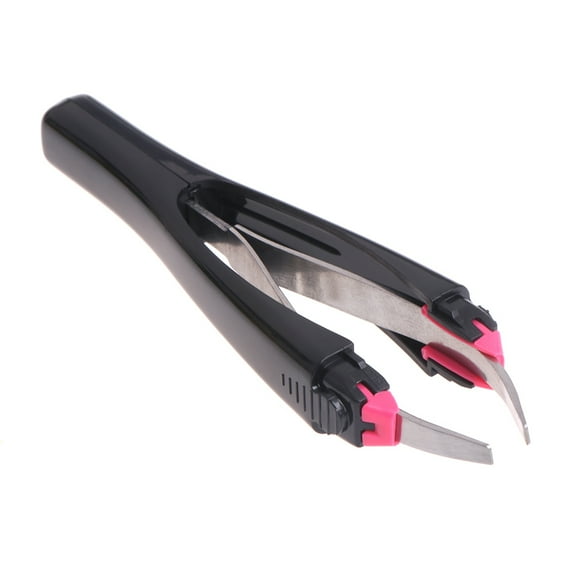 HEMLBOYW Automatically Tweezers Cosmetic Hair Removal Tools with Jaw Automatic Eyebrow Tweezer Retractable Tweezer