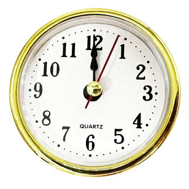 Inserts d'Horloge à Quartz Colorés 65MM Mouvement Remplacement Pièces DIY Chiffres Arabes