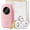 Pink, variant on Label Maker, D30 Portable Bluetooth Label Maker Machine with Tape, Small Mini Label Printer, Multiple Templates Fonts Icon Labeler for Home, School, Office