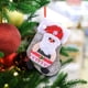 thumbnail image 5 of Fiudx Ofertas relámpago del día, solo en línea Calcetines de muñeco de Navidad Calcetines de Navidad Colgante de árbol de Navidad Papá Noel Muñeco de nieve Bolsa de regalo de dulces, 5 of 5
