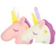 thumbnail image 4 of 2 esponjas exfoliantes de malla, esponja de bola de ducha de baño de unicornio (blanco, rosa), 4 of 4