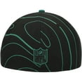 thumbnail image 4 of Men's New Era  Black New York Jets Geo 59FIFTY Fitted Hat, 4 of 5