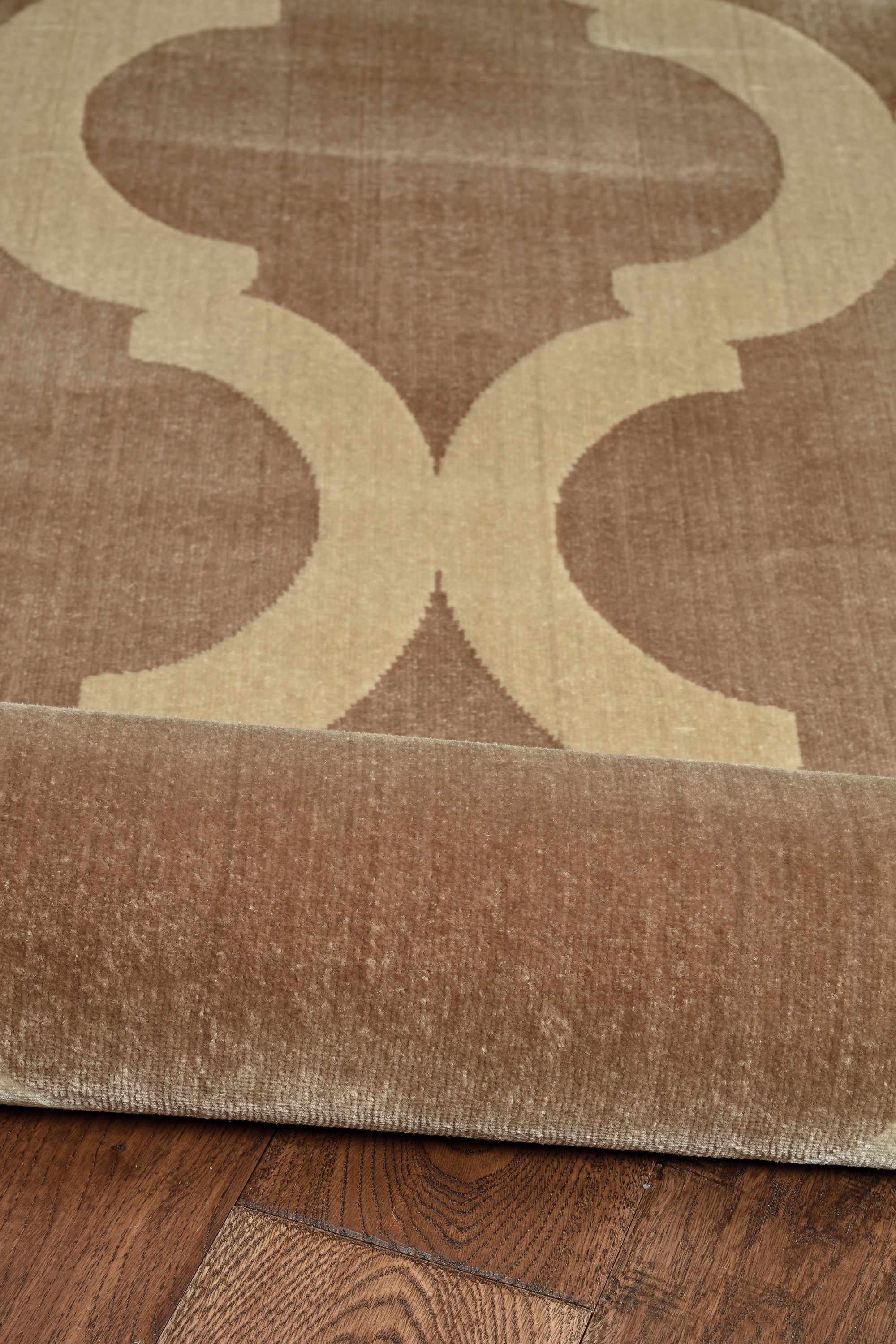 Vintage Prospect Beige Area Rug 8 x 10 Microfiber Polyester Distressed Design