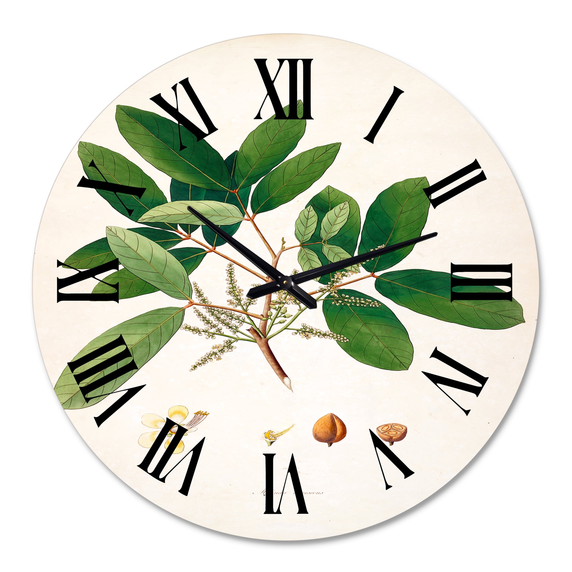 Designart 1 in Farmhouse Wall Clock