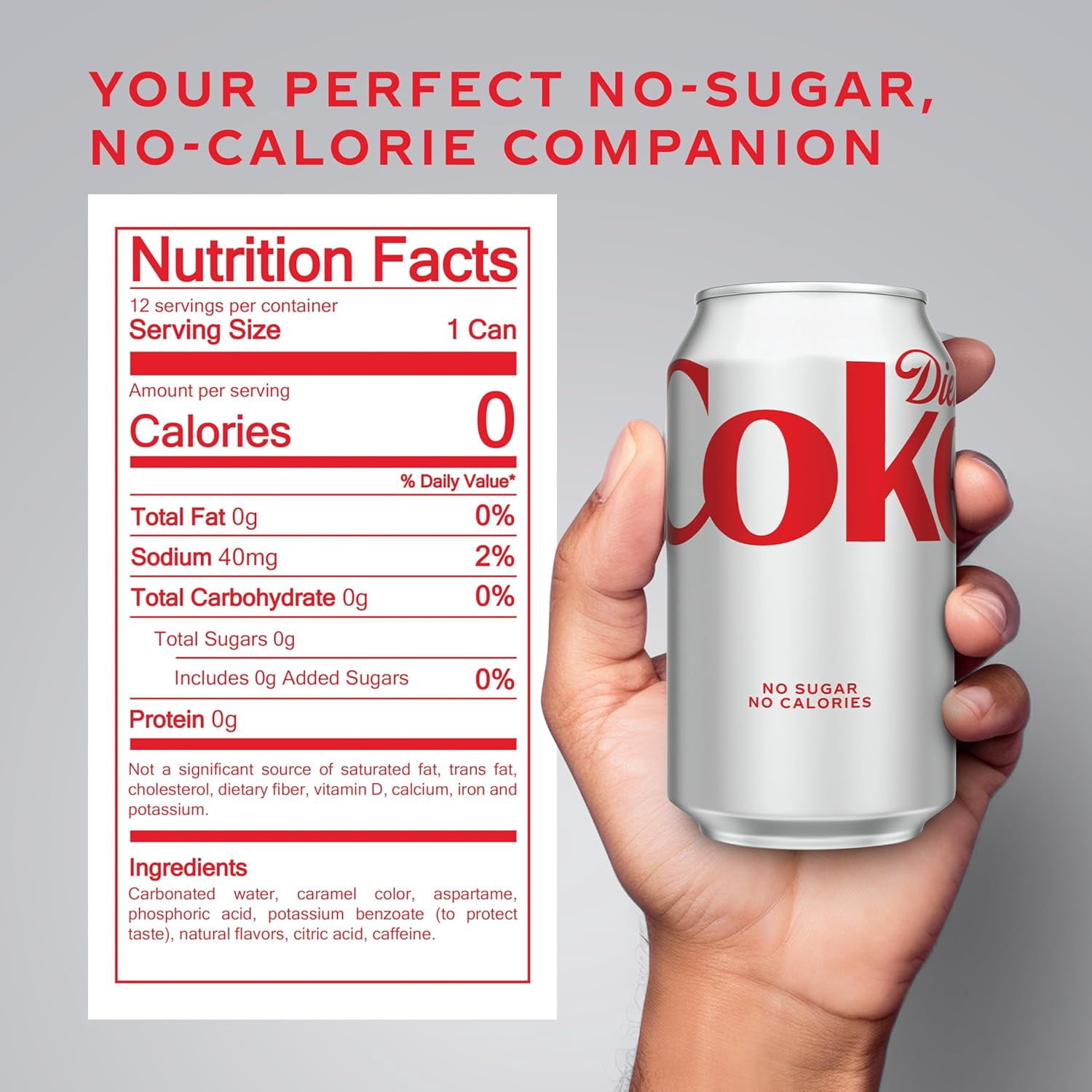 Diet Coke Zero Sugar Soda Soft Drink, 35 Pack Cans (12 fl oz Each)