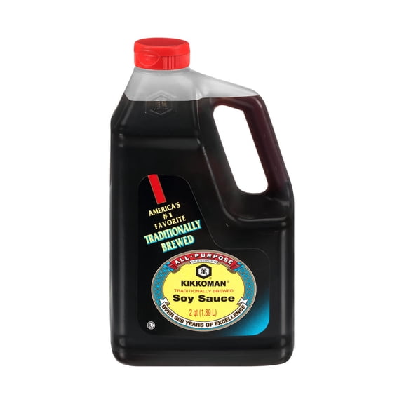 Kikkoman Soy Sauce, 64 oz.