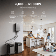 Anker SOLIX F3800 Plus Whole-Home Backup Power Station(3.8kWh-58.8kWh)-Dark Grey