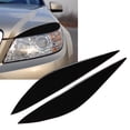 thumbnail image 1 of Front Light Eyebrow, Front Headlight Eyebrow  Glossy Black Trim Soft Plastic  Replacement For  W204 Pre-Facelift 2008-2011, 1 of 8