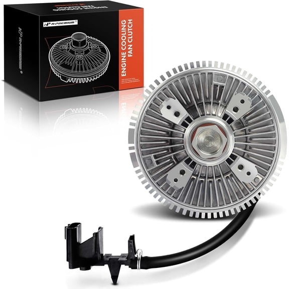 A-Premium Electronic Radiator Cooling Fan Clutch Compatible with Chevy Trailblazer, SSR & GMC Envoy, Bravada & Saab 9-7x & Buick Rainier 2002 2003 2004 2005 2006 2007 2008 2009-4.2L 5.3L 6.0L