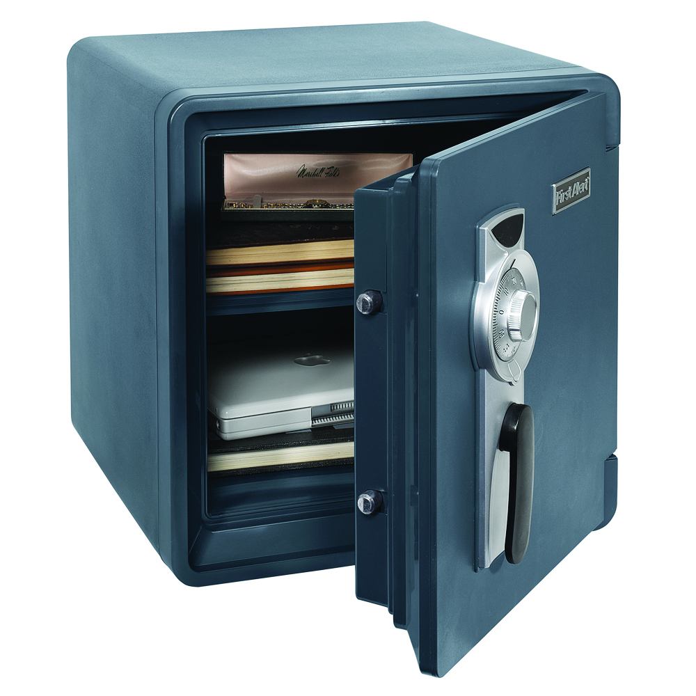 First Alert 1.3 Cu. Ft. Combination Waterproof and Fire Resistant Bolt-Down Safe with Ready-Seal Technology - 2092F-BD - image 2 of 7