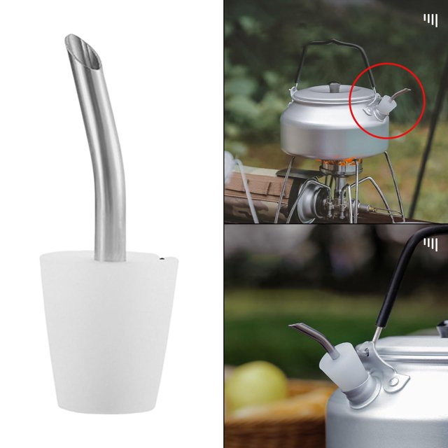 1 pieza de boquilla de hervidor de agua para exteriores, grifo de conversión, boquilla de agua de conversión sellada, de de goteo , perfecl Caño de la tetera