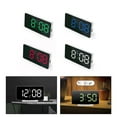 thumbnail image 2 of RANMEI Led Mirror Clock Large Screen Simple Clock Usb Charging Ai For Smart Alarm Clock, 2 of 9