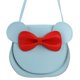thumbnail image 5 of Bolsos cruzados para niñas pequeñas oso de fresa 2 piezas bandolera de hombro azul, 5 of 5