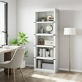 thumbnail image 4 of Farmhouse Bookcase, Farmhouse Book Shelf with Storage Open Display Bookshelves, Book Case Wooden Bookcase Home Decor Furniture for Home Office, Living Room, Bed Room, 4 of 9